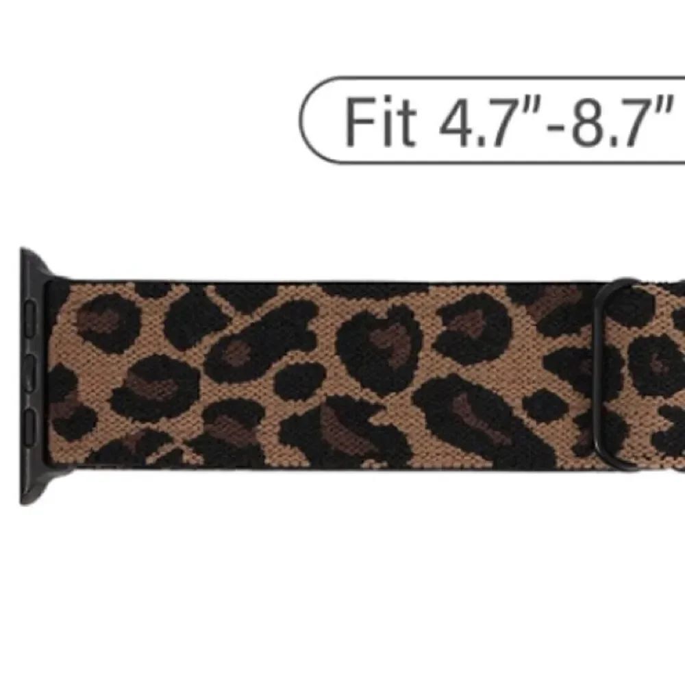 Leopard Stretchy Loop Band for Apple Watch - Picture 2 of 4